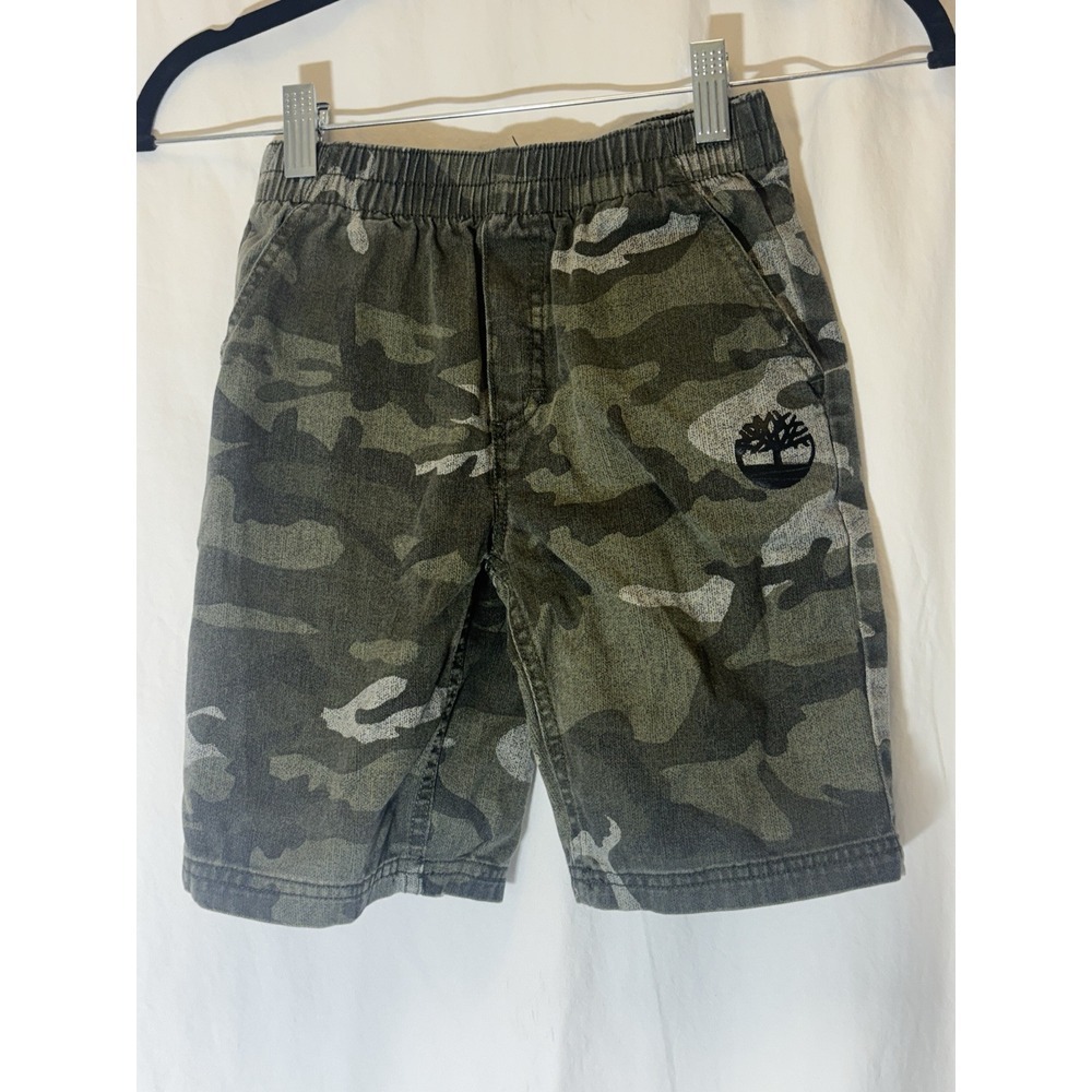 Timberland Boy's Casual Camouflage Shorts‎ Youth Size 7 Q 29